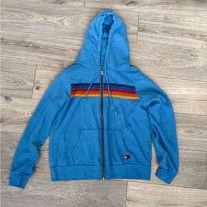 Aviator Nation 5-Stripe Classic Zip. XL Unisex